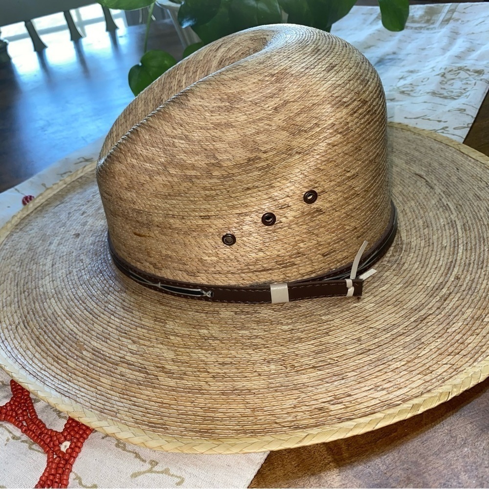 TURNER HAT COMPANY Straw Hat Ranger cowboy Outdoors Classic Style Size 7